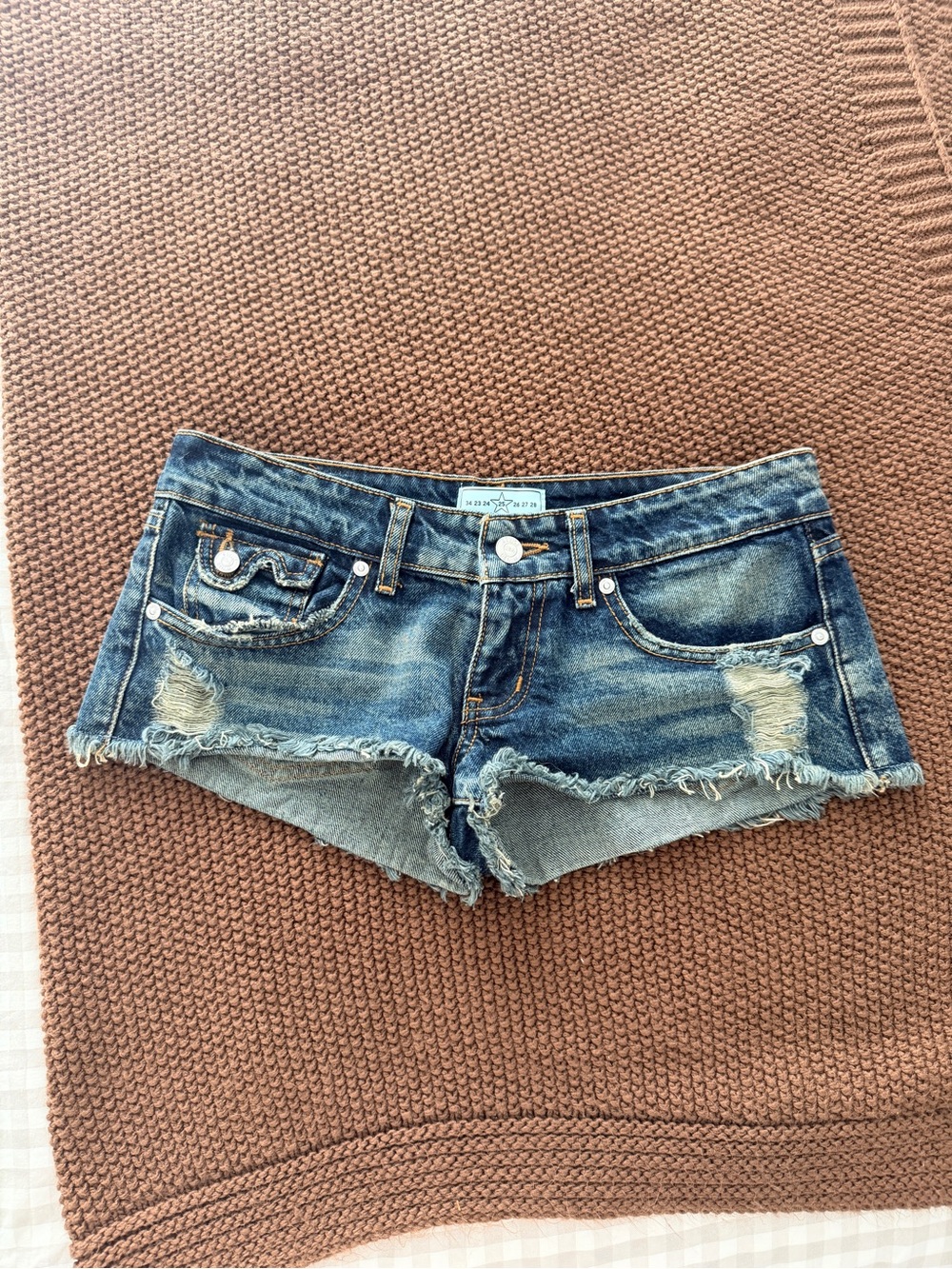 Revice Low Rider Most Wanted Denim Shorts - Picture 8 of 12